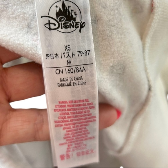 Disney Parks Mini Mouse Zip-Up Hoodie Size XS - Picture 7 of 10